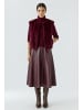 Oui Weste Kunstfell in bramble berry