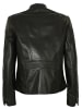 MADDOX Lederjacke Lammnappa in Schwarz