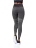 Stark Soul® Seamless Sport Leggings, High Waist in Schwarz