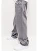 DADA Loose Jeans mit Logodruck Minimal Baggy Pants in Grau-2