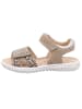 superfit Sandale SPARKLE in Beige