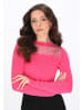 faina Women Sweater in fuchsia