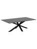 ebuy24 Couchtisch Helium Schwarz 130 x 70 cm