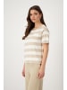 monari Rundhals T-Shirt für Damen in kombi