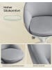 SONGMICS Bürostuhl Lenna in Taubengrau - (B)60 x (H)(80-90) x (T)60 cm