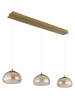 Globo lighting Hängeleuchte "AVILA" in gold