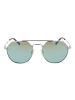 Serengeti Unisex Sonnenbrillen Aviator Silber