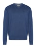 Bugatti Pullover V-Ausschnitt in blau