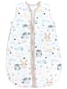 TupTam Baby Ganzjahres Schlafsack Ärmellos Wattiert in beige/grau
