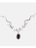 Diamant L'éternel Halskette aus 375 Weißgold mit Diamant mit Saphir
