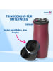 elasto Thermobecher "Milano" in rot - 350 ml