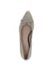 Caprice Flache Pumps in Beige