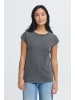 Oxmo Rundhalsshirt OXSille in Grau