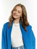 IZIA Damen Long Cardigan in Blau