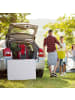 relaxdays Gartentisch in Weiß - (B)220 x (H)75 x (T)68 cm