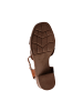 Joia Sandalen mit Absatz Braun