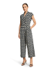 Betty Barclay Jumpsuit mit Eingrifftaschen in Dark Blue/Green