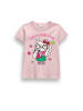 Coccodrillo Baumwoll-T-Shirt mit kurzen Ärmeln in rosa