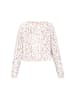 myMo Women Sweater in offwhite multicolor