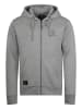SCHIETWETTER Sweatjacke "Thies Tintenfisch" in l-grey-melange