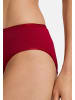 Hanro Midi Slip Cotton Seamless in Red dahlia