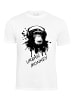 Cotton Prime® T-Shirt "URBAN MONKEY" in weiss