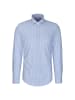 Seidensticker Performance-Hemd Slim in Mittelblau