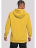 F4NT4STIC Hoodie Sansta Paws Christmas Cat Breast in taxi yellow