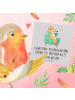 Mr. & Mrs. Panda Deluxe Karte Schwestern Psychologen mit Spruch in Grau Pastell