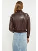 DreiMaster Vintage Damen Jacke in Dunkelbraun