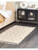 Beliani Kurzflor ITANAGAR in Beige - (W) 80 x (H) 1.5 x (L) 150 cm