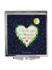Mr. & Mrs. Panda Klappspiegel Love u to the moon & back mit Spruch in Bunt