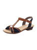 rieker Komfort Sandalen in Blau