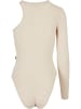 Urban Classics Urban Classics Damen Ladies Organic Stretch Asymmetric Body in whitesand