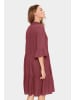 SAINT TROPEZ Kleid EdaSZ Lockere Passform in Burgundy