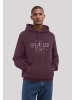 F4NT4STIC Hoodie Deck Chair Club Knut und Jan in maroon