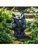 relaxdays Gargoyle Figur in Grau - (B)28 x (H)42 x (T)28 cm