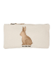 Mr. & Mrs. Panda Pouch Hase Sitzen ohne Spruch in Weiß