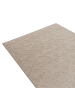 Beliani Kurzflor GANNETT in Beige - (W) 160 x (L) 160 cm