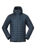 Bergans MMAGMA LIGHT DOWN JACKETW/HOOD in Blau