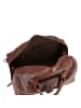 Greenburry Rugged Weekender Reisetasche Leder 48 cm in brown