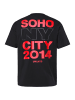 JP1880 Kurzarm T-Shirt in schwarz