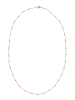 faina Women Chain Necklace in ROSE GOLD RED