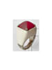 Luxenter Ring Zadsi 925er Sterlingsilber-Zadsi red