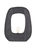 Beliani Tischleuchten AJAY in Schwarz - (W) 33 x (H) 42 x (L) 10 cm