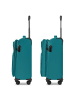 Smartbox Edition 04 4 Rollen Kabinentrolley 55 cm mit Dehnfalte in petrol