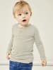 name it Langarmshirt in peyote melange