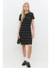 NO MATTER WHAT Kleid in Schwarz gestreift