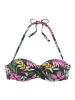 Vivance by Lascana Bügel-Bandeau-Bikini-Top in schwarz-bedruckt