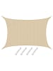 AMANKA Sonnensegel Mojave Tree 300 x 400cm in beige